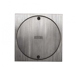 Harmer 200mm x 200mm Square Tile Bezel - Solid Plate Grate