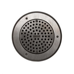 Harmer 200mm Circular Bezel - Anti-Ligature Grate - Vinyl Floor