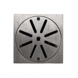 Harmer 200 x 200mm Tile Bezels - Star Cap Grate BSP Connection