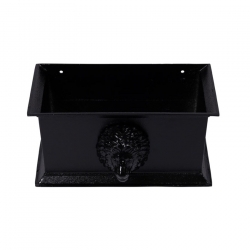 Alumasc Heritage Rectangular Cast Aluminium Chatsworth Lions Head Rainwater Head