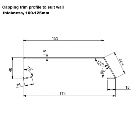 Skyline Aluminium Capping...