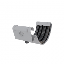 Lindab Aluminium Half Round Gutter Joint