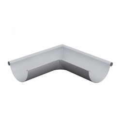 Lindab Aluminium Half Round External Gutter Angle 90 Degrees