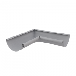 Lindab Aluminium Half Round Internal Gutter Angle 135 Degrees