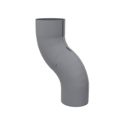 Lindab Aluminium Downpipe Fixed Offset