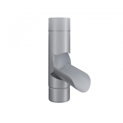 Lindab Aluminium Downpipe Adjustable Rainwater Diverter