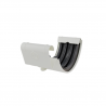Lindab Aluminium Half Round Gutter Joint