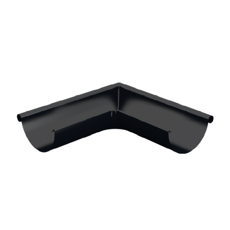 Lindab Aluminium Half Round External Gutter Angle 90 Degrees