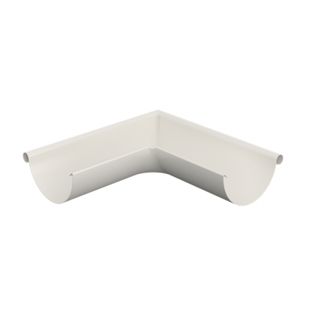 Lindab Aluminium Half Round External Gutter Angle 90 Degrees