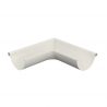 Lindab Aluminium Half Round External Gutter Angle 90 Degrees