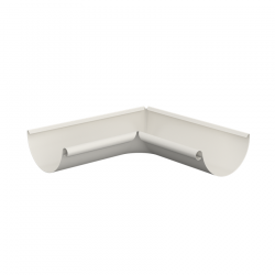 Lindab Aluminium Half Round Internal Gutter Angle 90 Degrees