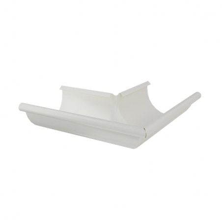 Lindab Aluminium Half Round External Gutter Angle 135 Degrees