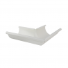 Lindab Aluminium Half Round External Gutter Angle 135 Degrees