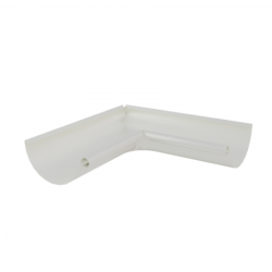 Lindab Aluminium Half Round Internal Gutter Angle 135 Degrees