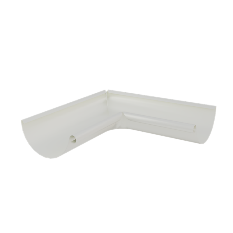 Lindab Aluminium Half Round Internal Gutter Angle 135 Degrees