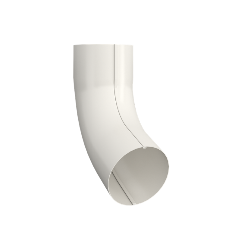 Lindab Aluminium Downpipe Socketed Bend 70 Degrees