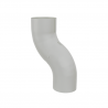 Lindab Aluminium Downpipe Fixed Offset
