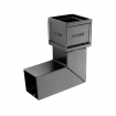 Alumasc Heritage Square Cast Aluminium Socketed Bend 135 degree F&B Without Ears