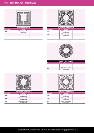 Hargreaves Cast Iron Tree Grilles Product Guide