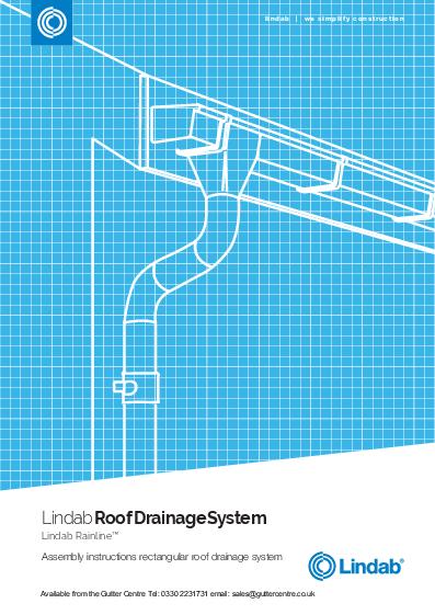 Lindab Rectangular Steel Guttering Installation Guide