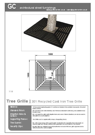 GC Cast Iron Tree Grilles Cast Iron Tree Protection