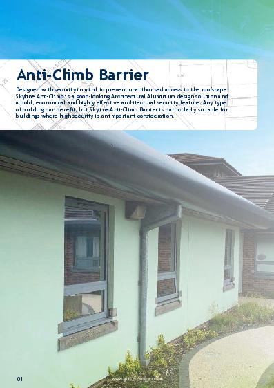 Alumasc Skyline Anti Climb Fascia Technical Guide