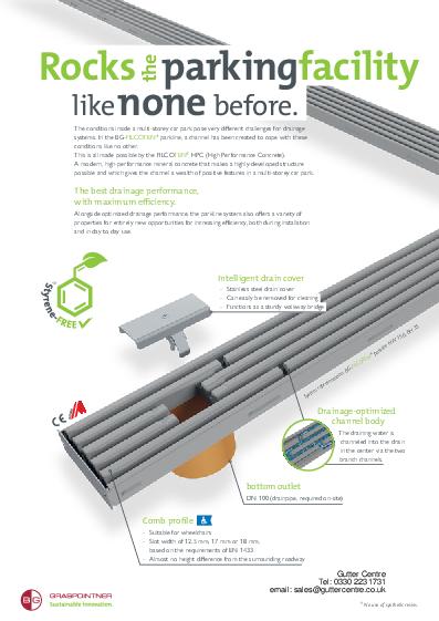 BG-Graspointner BG-FILCOTEN® Parkline Product Guide