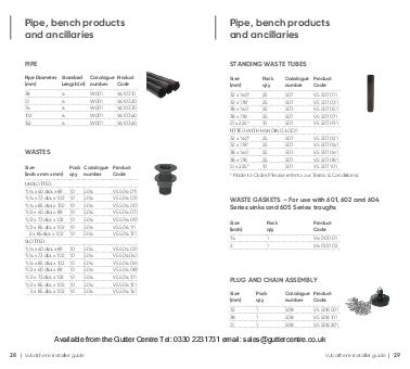 Aliaxis Waste Traps & Sinks Product Guide