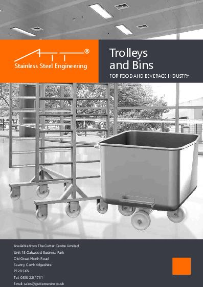 ATT Stainless Steel Food Trolley Cart Product Guide