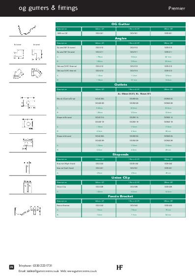 Hargreaves Ogee Cast Iron Guttering Technical Guide