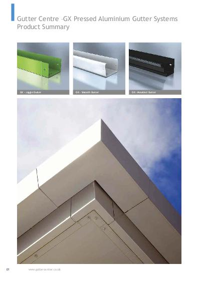 Alumasc Pressed Aluminium Guttering Product Guide
