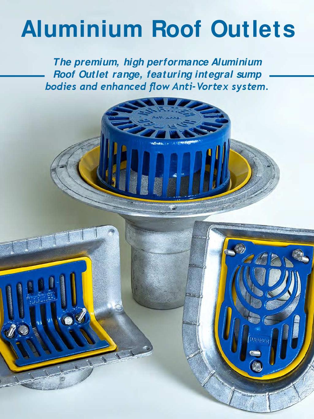 Harmer AV Aluminium Roof Outlets Technical Guide