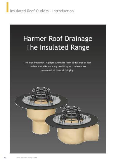 Harmer Roof Insulated Outlets Technical Guide