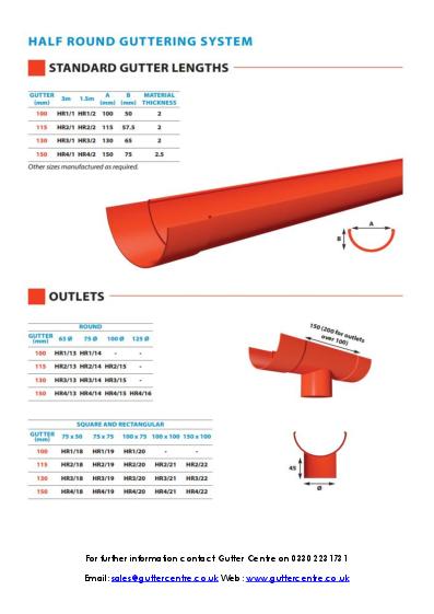GC Round Aluminium Technical Guide