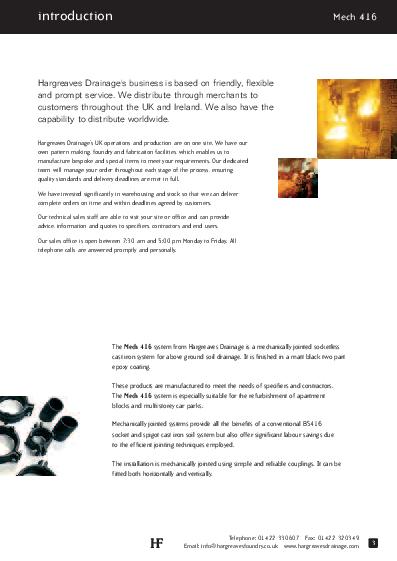 Hargreaves Mech 416 Soil Product Guide
