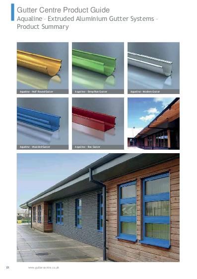 Alumasc Commercial Aluminium Guttering Product Guide