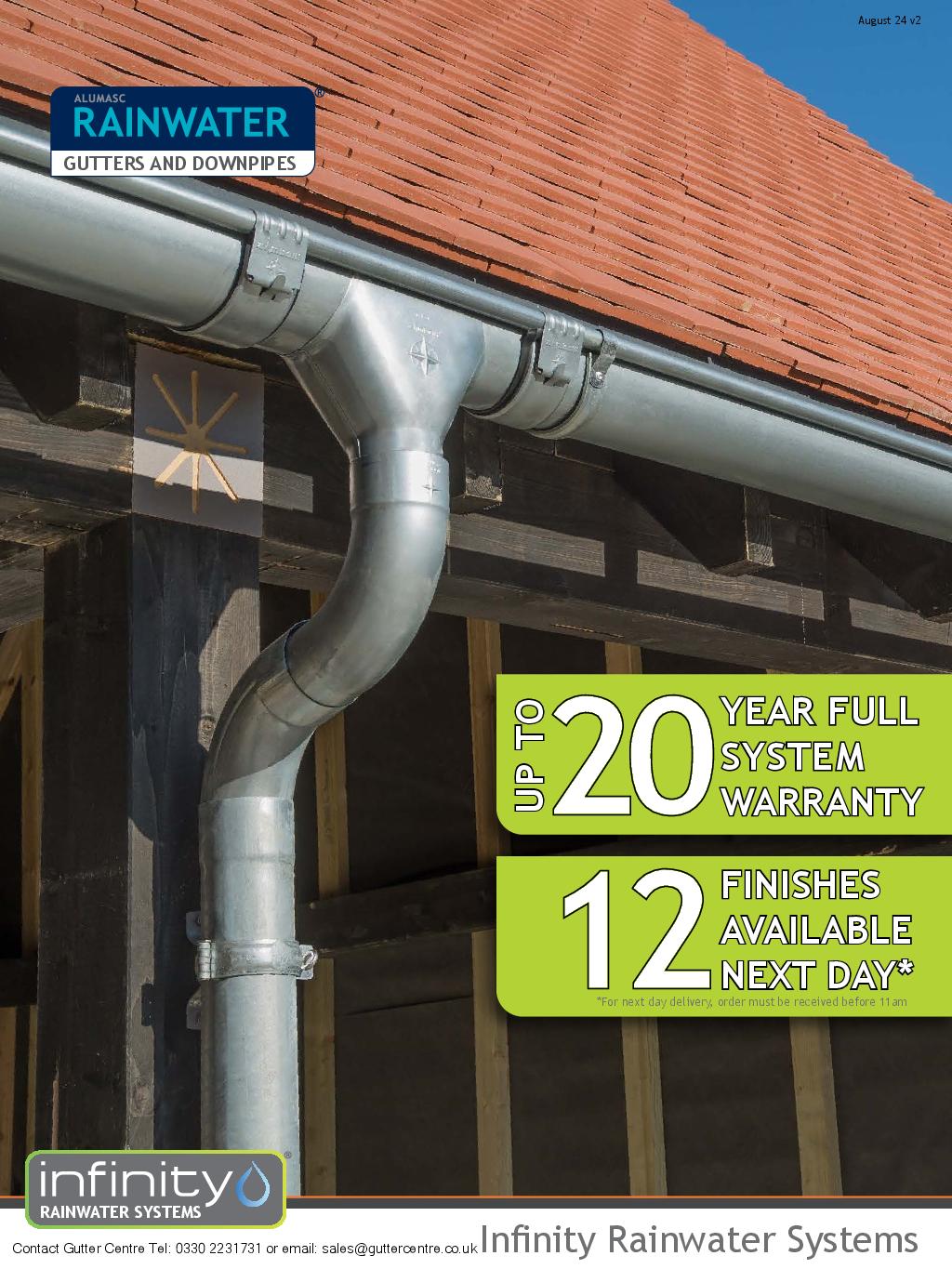 Alumasc Steel Rainwater Guttering Product Guide