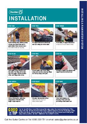 Hunter Stormflo PVC Guttering Installation Guide