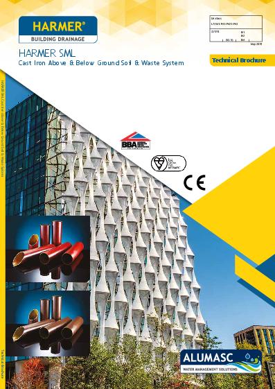 Harmer SML Socketless Soil & Waste Technical Guide