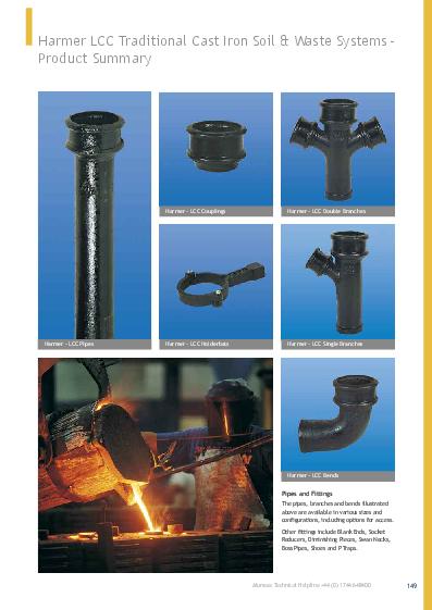 Harmer LCC Traditional Cast Iron Soil & Waste Product Guide