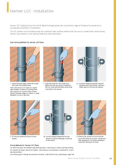 Harmer LCC Traditional Cast Iron Soil & Waste Installation Guide