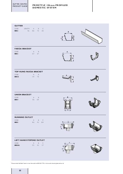 Brett Martin 106mm Prostyle Cast Iron Style Technical Guide