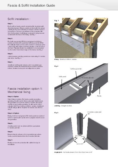 Alutec Evoke Aluminium Fascia & Soffit Installation Guide
