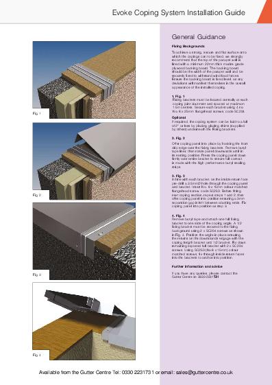 Alutec Evoke Aluminium Coping Installation Guide