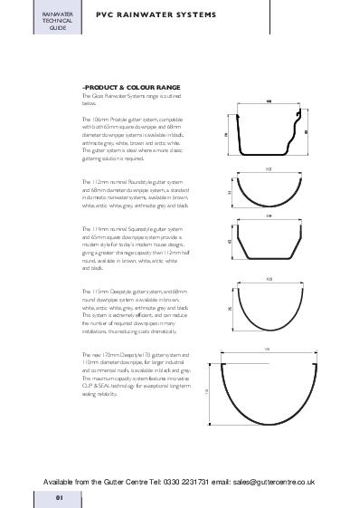 Brett Martin Guttering Technical Guide