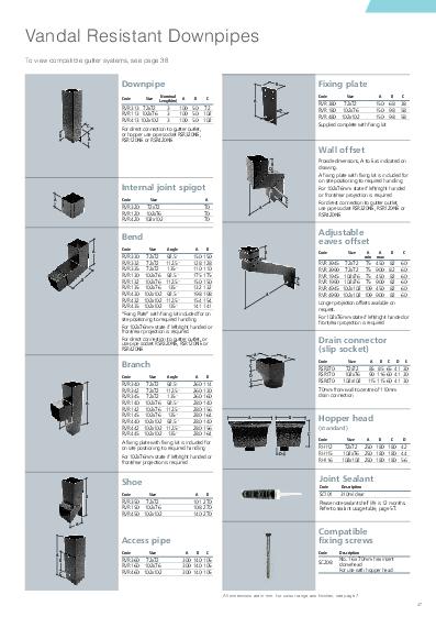Alutec Aluminium Vandal Resistant Technical Guide