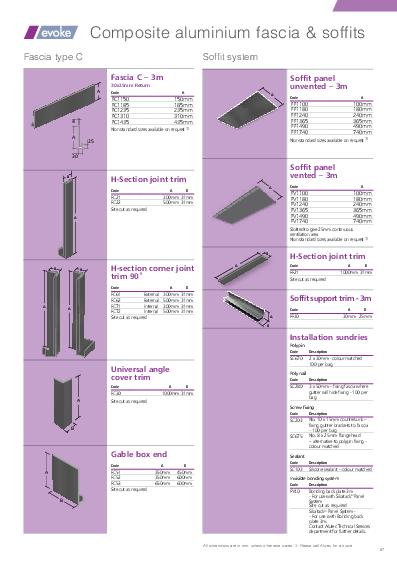 Alutec Soffit Technical Guide