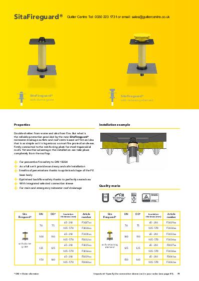 Sita Fire Protection Technical Guide