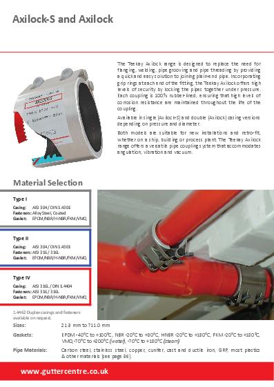 Teekay Metal Pipe Pressure Couplings Technical Guide