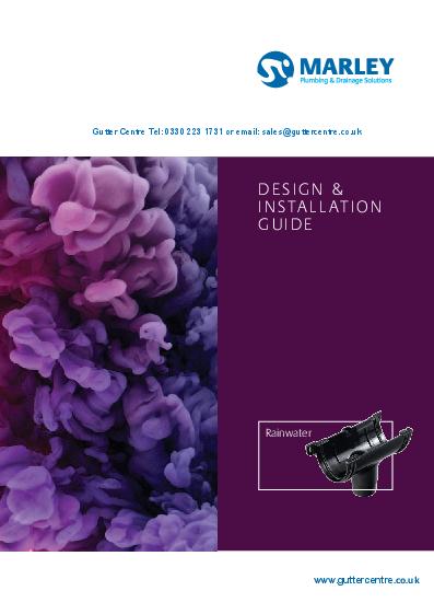 Marley Rainwater Technical & Installation Guide